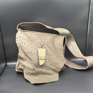 House of Harlow 1960 brown studded handbag